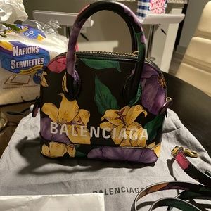 Balenciaga xxs floral bag